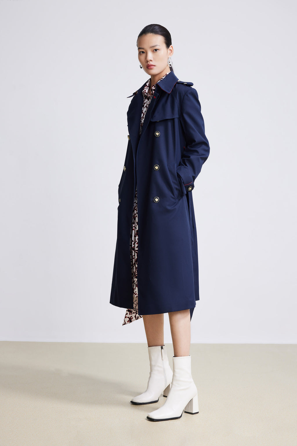 Lily - Manteau - Bleu Marine