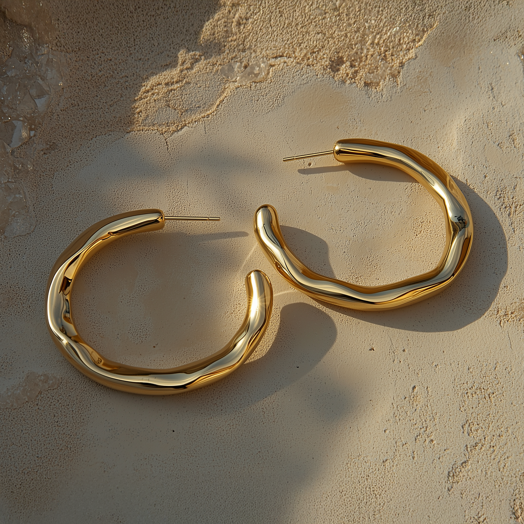 Boucles D'Oreilles Meteor Dune