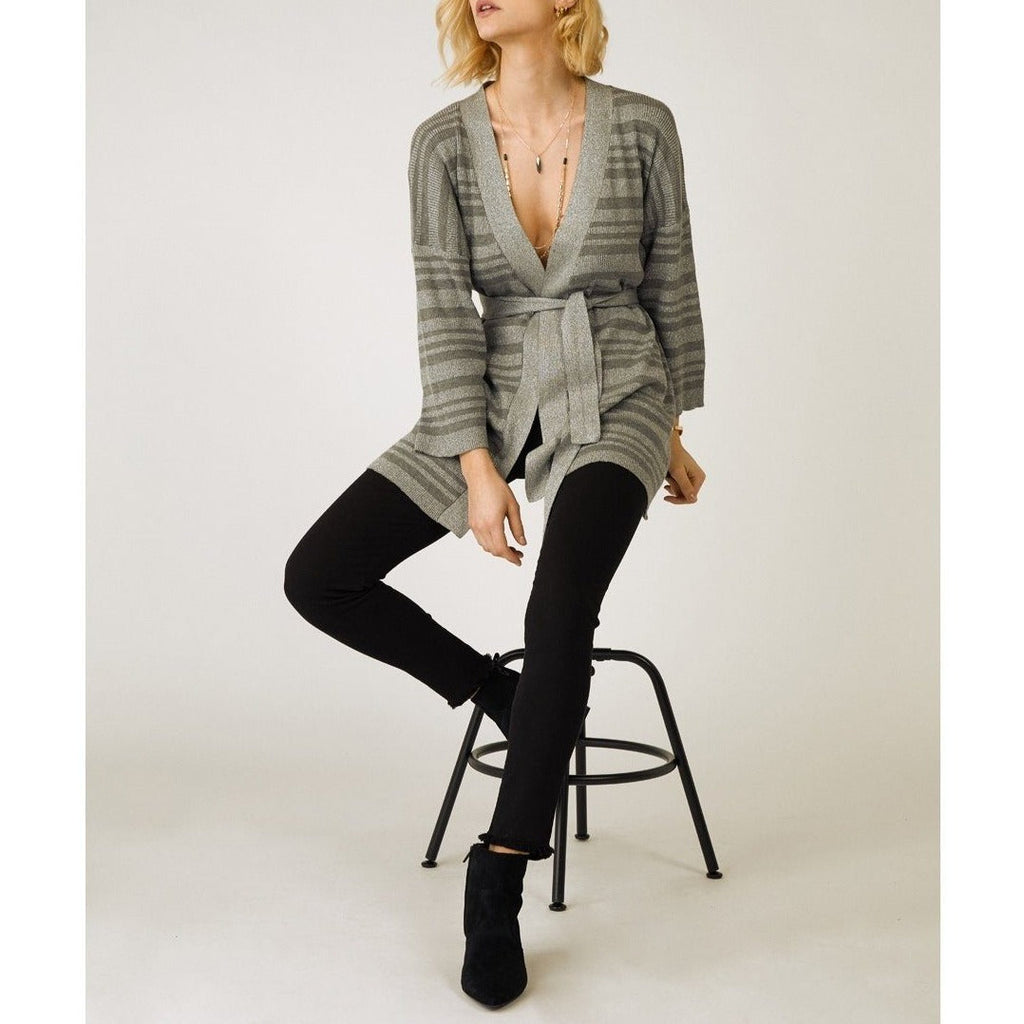 Gilet Mtu Grey - Maille Et Sweats - Berenice - The Bradery