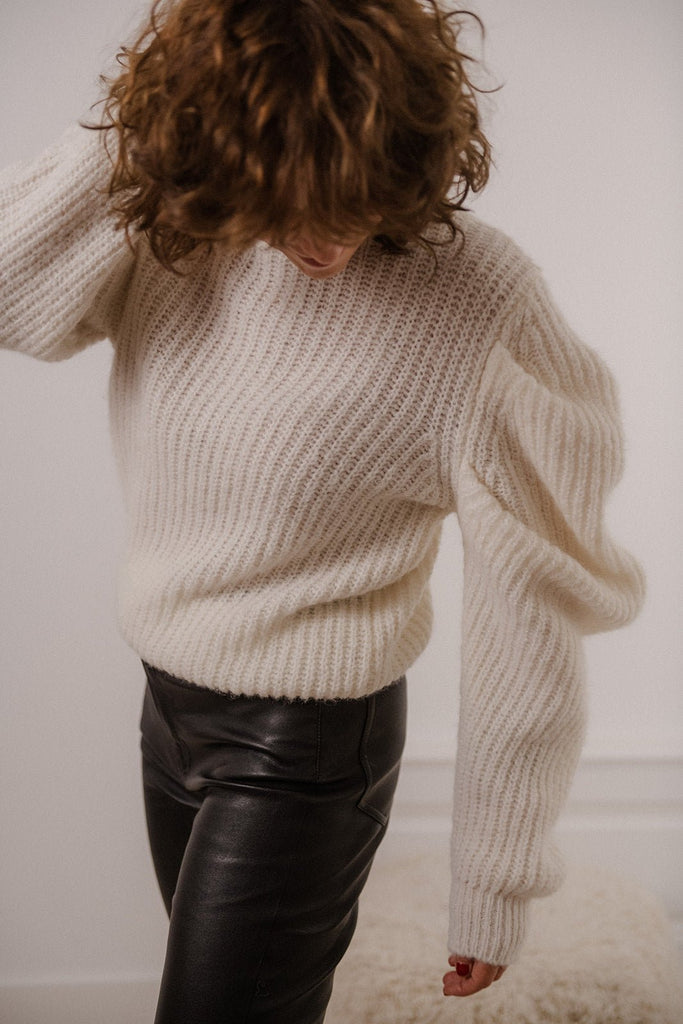 Maille Maja - Écru - Plume Paris - The Bradery