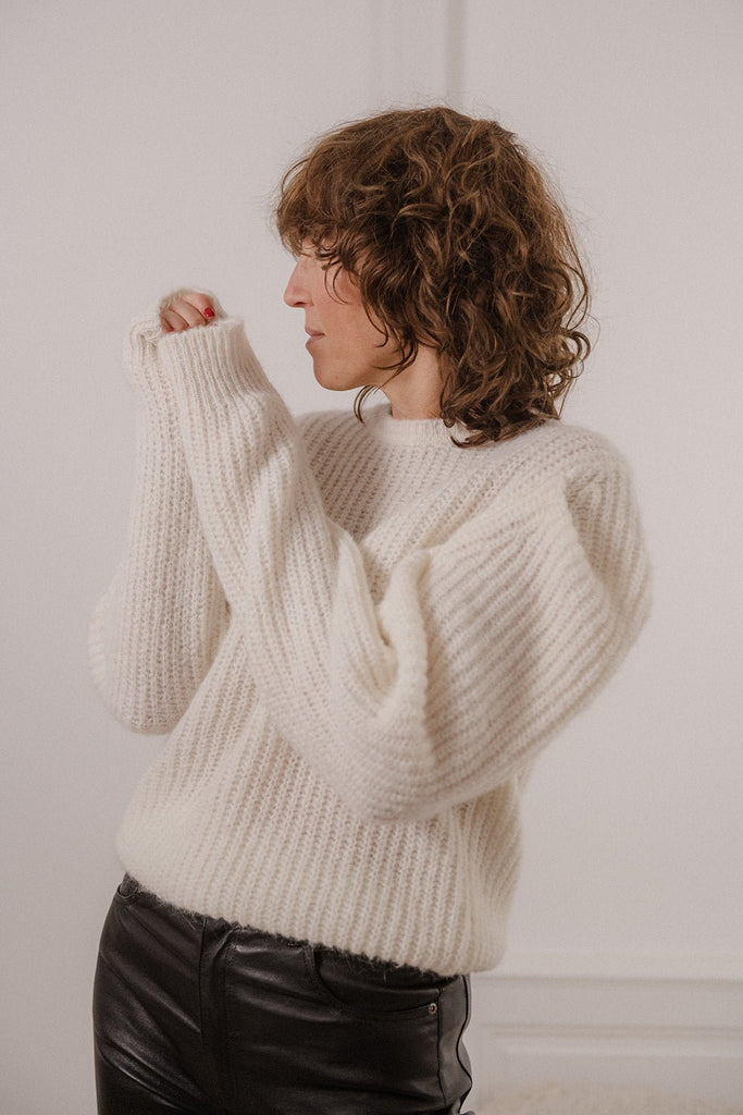 Maille Maja - Écru - Plume Paris - The Bradery