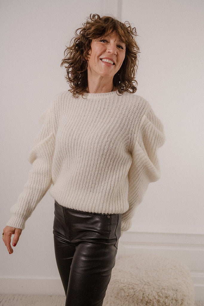 Maille Maja - Écru - Plume Paris - The Bradery