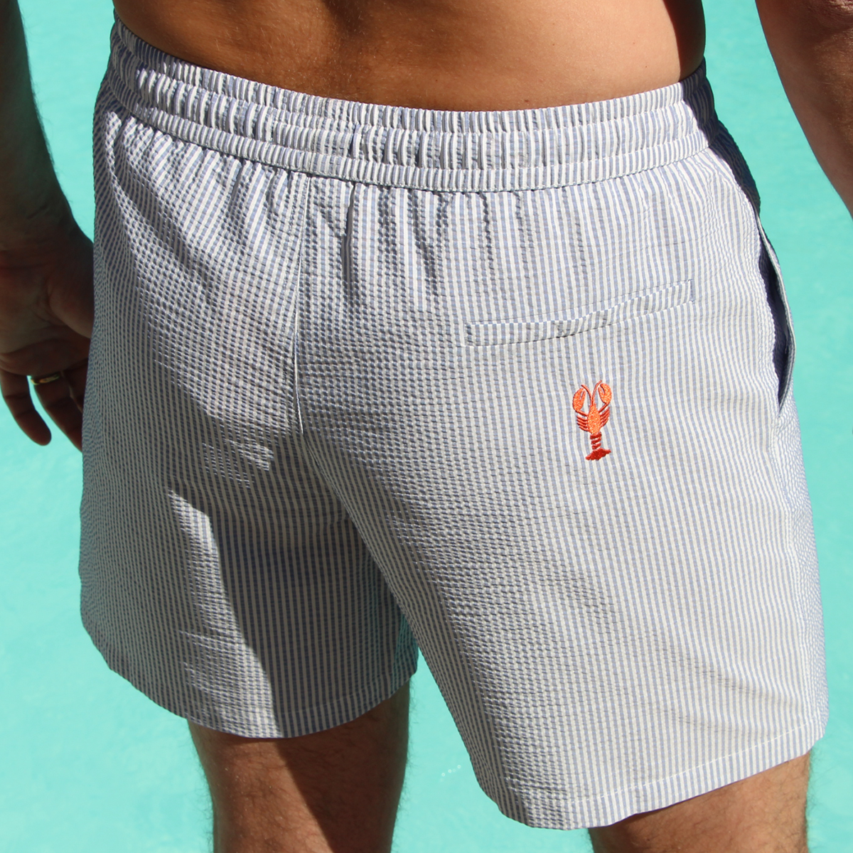 Short De Bain - L'Immergé Seersucker