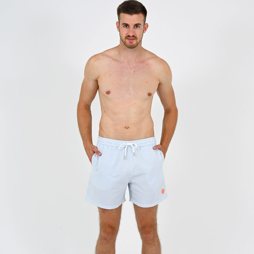 Short De Bain - L'Etoilé Seersucker