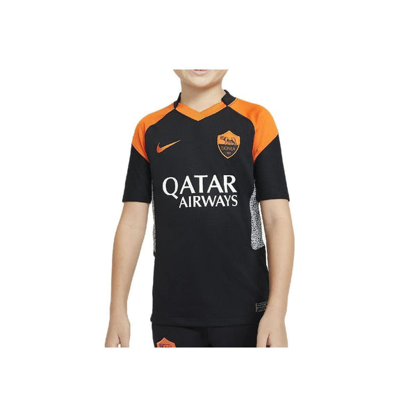 Maillot Nike As Roma Stadium Jersey - Noir - Junior Prêt A Porter Junior Nike