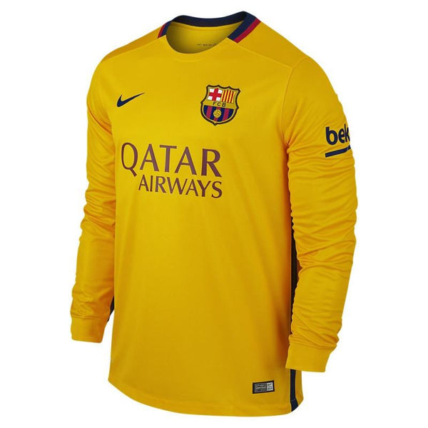Maillot Nike Fc Barcelona Stadium Away 2015/2016 - 658777-740 - Jaune - Homme NIKE TEE-SHIRT HOMME TEXTILE Nike