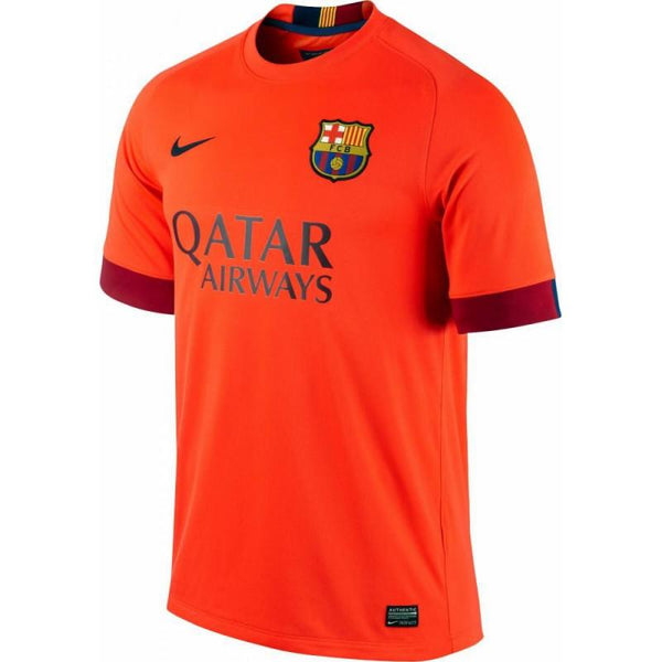 Maillot Nike Junior Fc Barcelona Stadium Away 2014/2015 - 610793-672 - Orange - Homme NIKE TEE-SHIRT HOMME TEXTILE Nike
