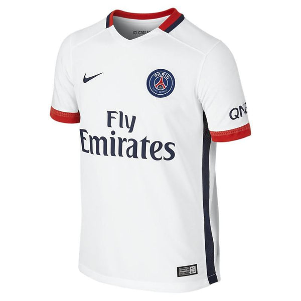 Maillot Nike Junior Psg Stadium Away 2015/2016 - 659094-106 - Blanc - Junior MAILLOT FOOTBALL JUNIOR TEXTILE Nike