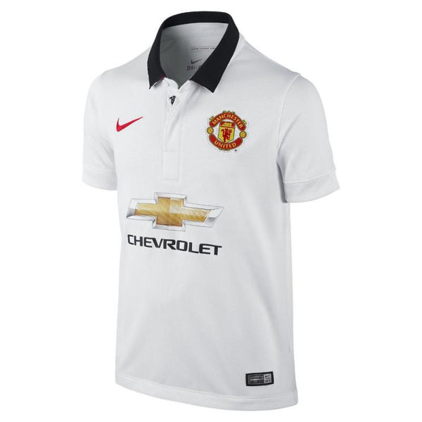 Maillot Nike Manchester United Stadium Away 2014/2015 - Blanc - Homme - Nike2 - The Bradery