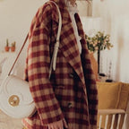 Manteau Camus - Rouge