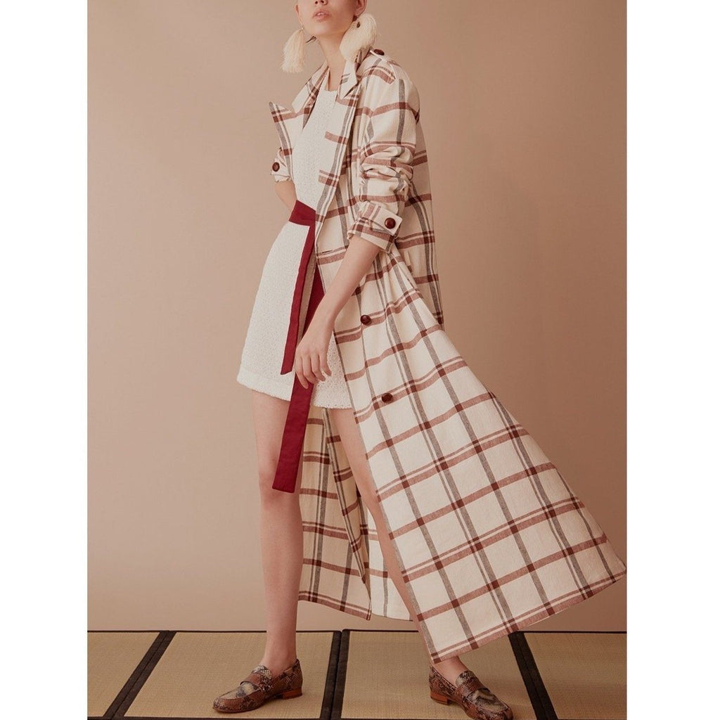 Manteau Cliff Meadow Check - Manteaux Et Vestes - Valentine Gauthier - The Bradery