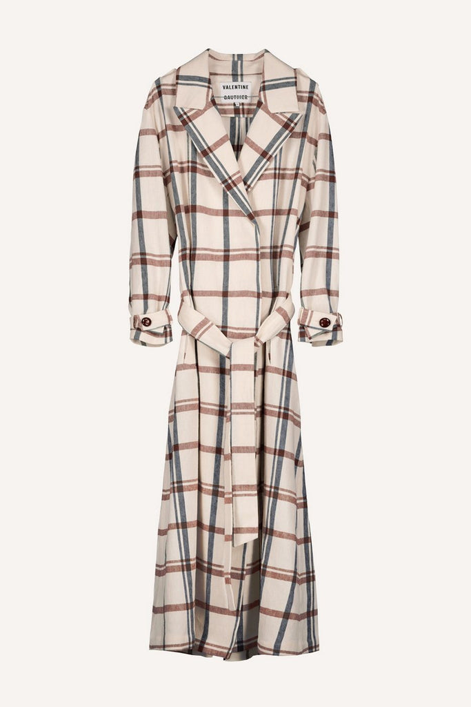 Manteau Cliff Meadow Check - Manteaux Et Vestes - Valentine Gauthier - The Bradery