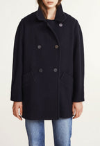 Manteau Galinette - Marine - Claudie Pierlot - The Bradery