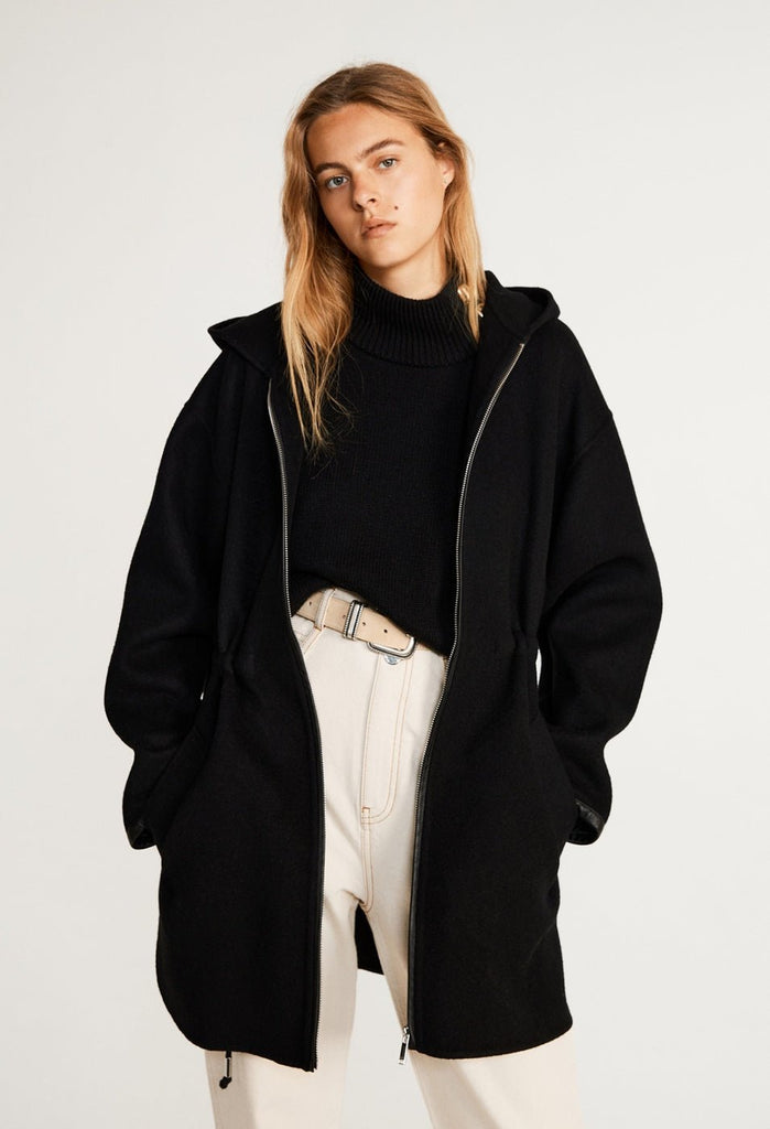Manteau Gospel - Noir - Claudie Pierlot - The Bradery