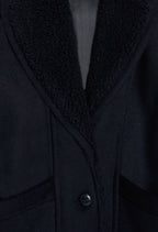 Manteau Gouache - Marine - Claudie Pierlot - The Bradery