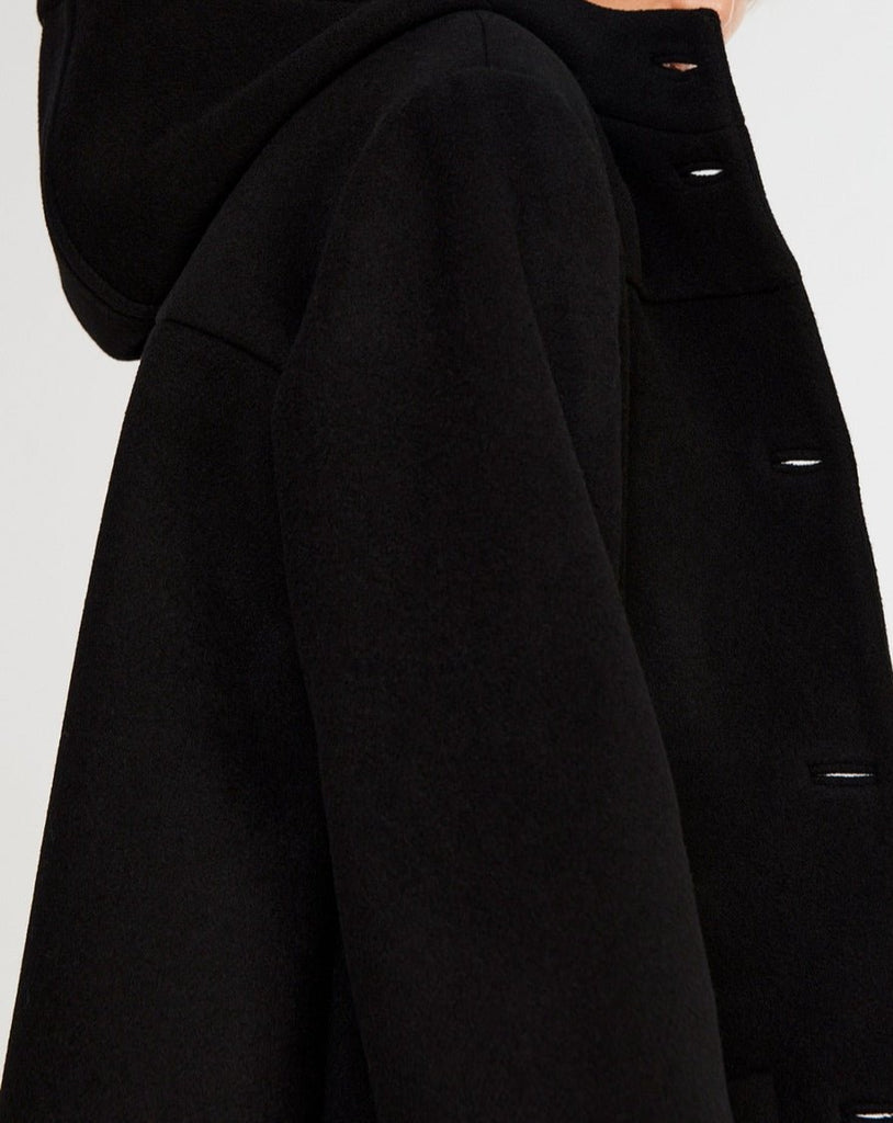 Manteau Guillaume - Noir - Claudie Pierlot - The Bradery