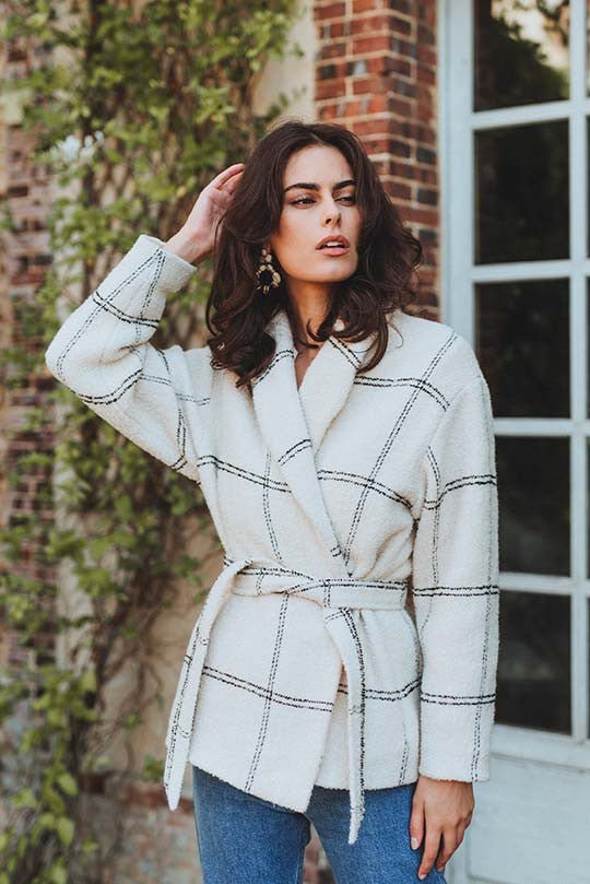 Manteau Maé Rava - Saaj Paris - The Bradery
