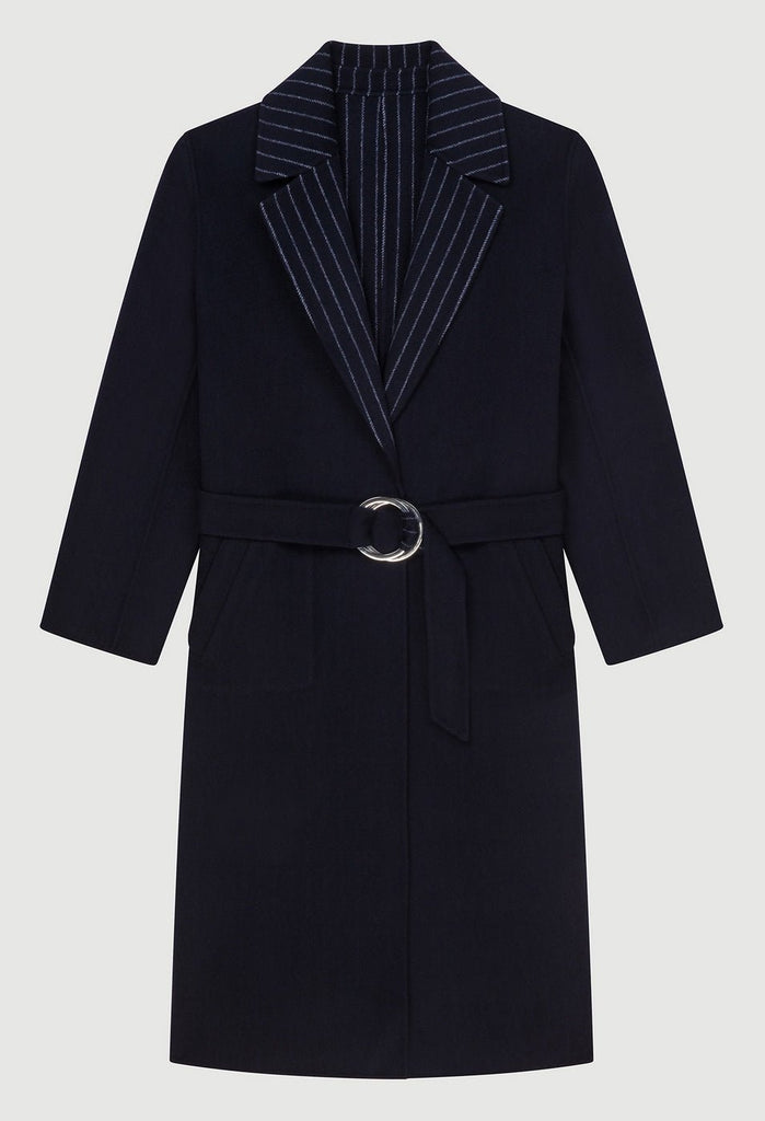 Manteau Réversible Gin - Marine - Claudie Pierlot - The Bradery