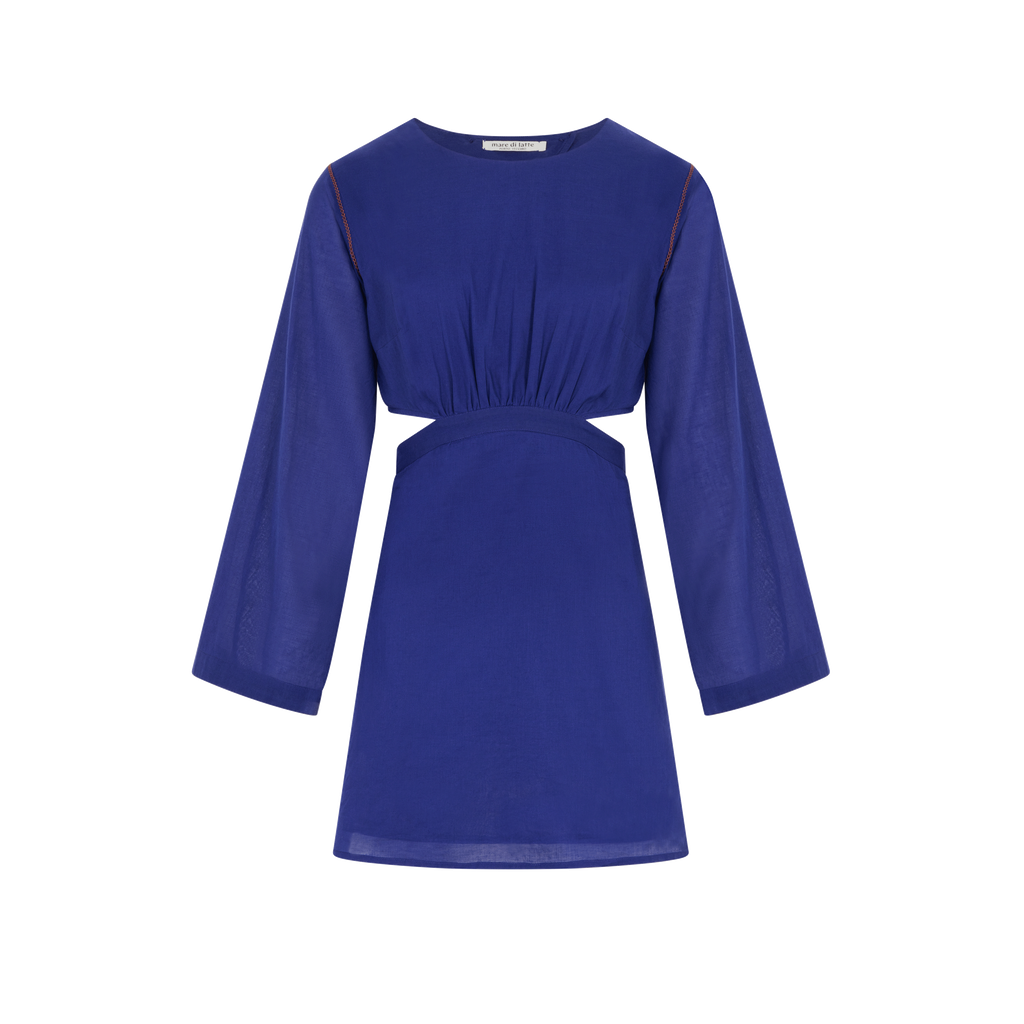 Robe Courte Molly - Purple Blue