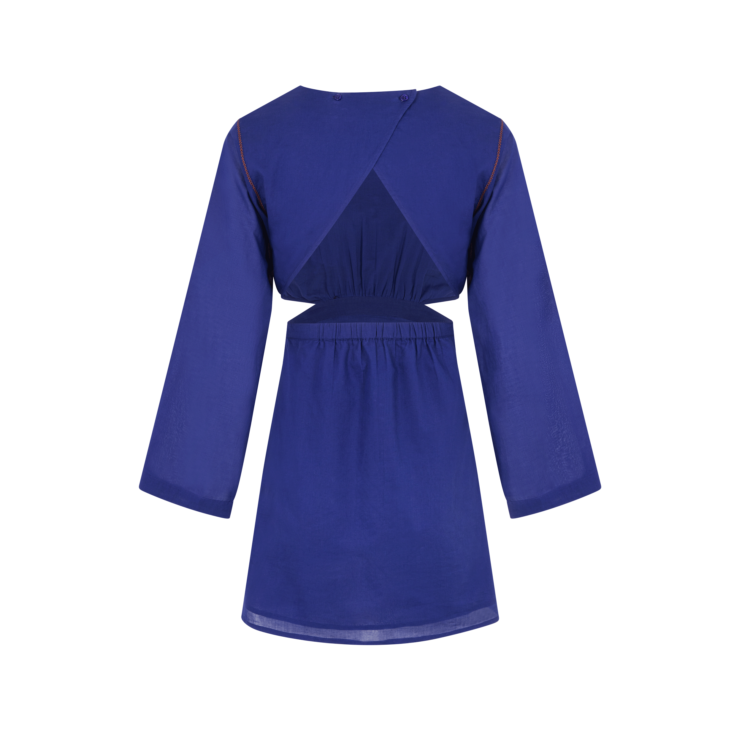 Robe Courte Molly - Purple Blue