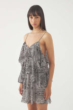 Robe Courte Marbie - Noir
