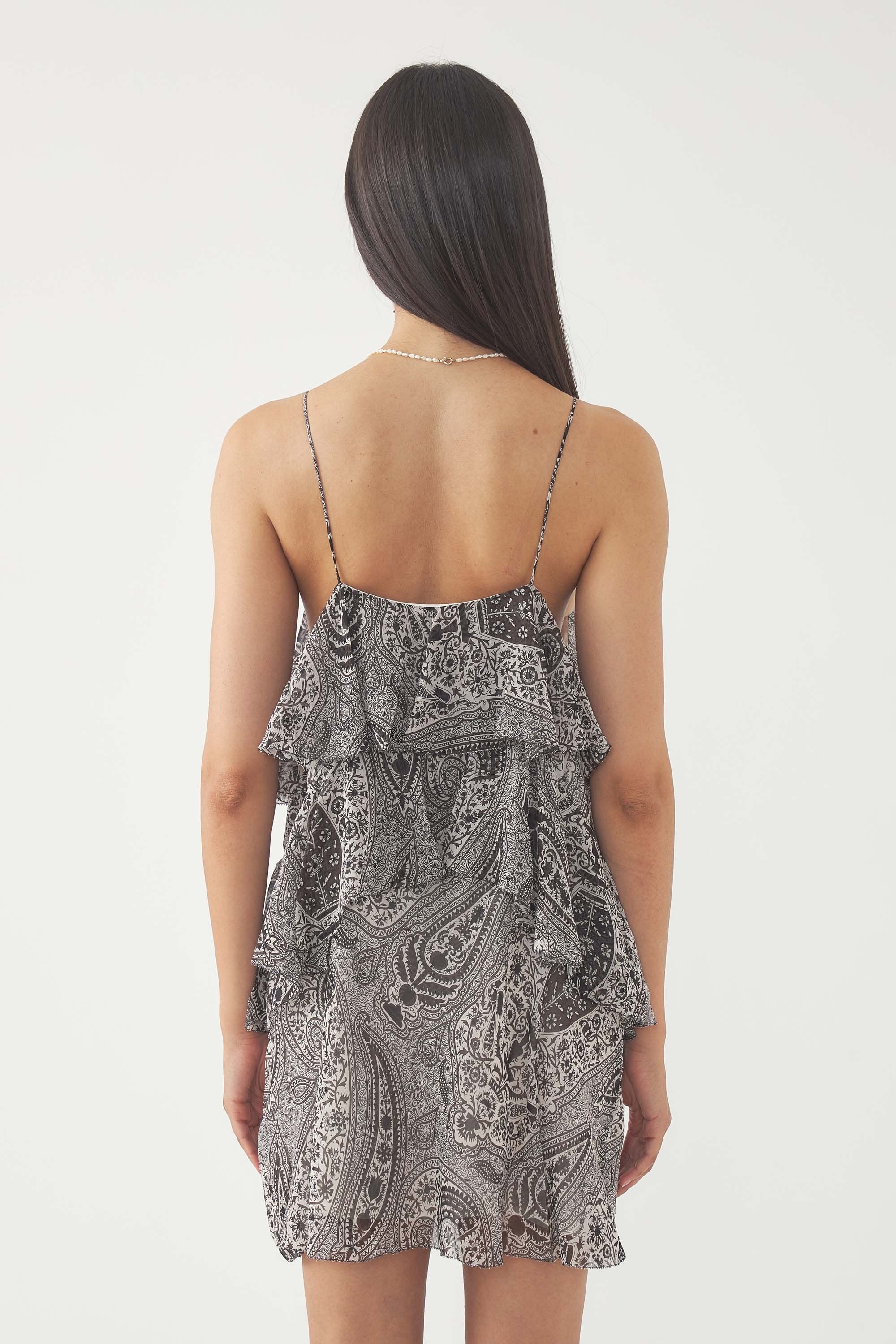 Robe Courte Marbie - Noir