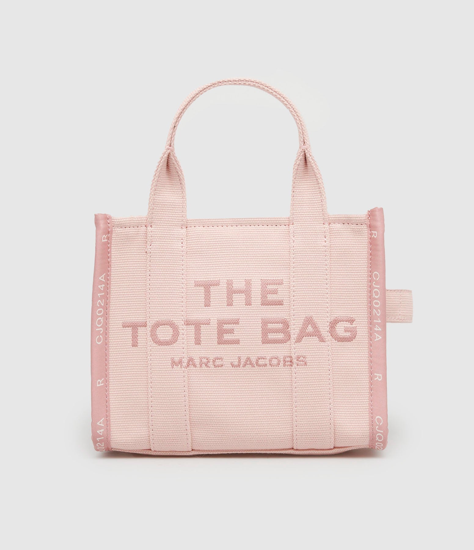 Marc Jacobs - Sac The Small Tote Jacquard Rose - Femme