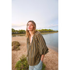 Blouse Bono Imprime Pelicano - Army Dark Blue