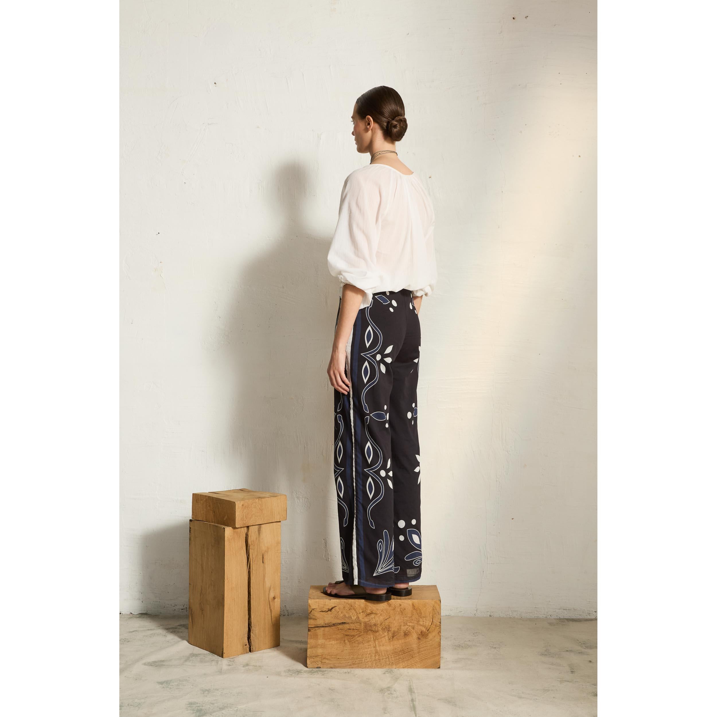 Blouse Rosie Ajouree - White