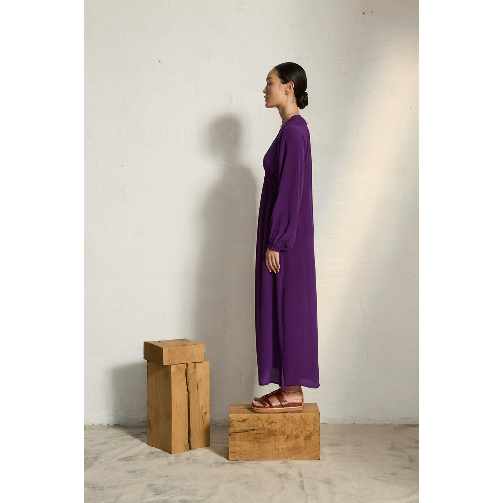 Robe Esmee Soie - Ultra Violet