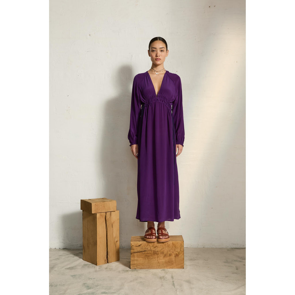 Robe Esmee Soie - Ultra Violet