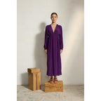 Robe Esmee Soie - Ultra Violet