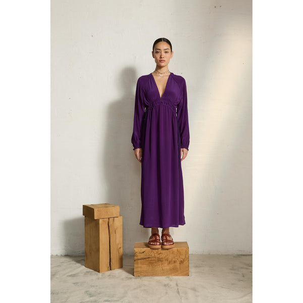 Robe Esmee Soie - Ultra Violet