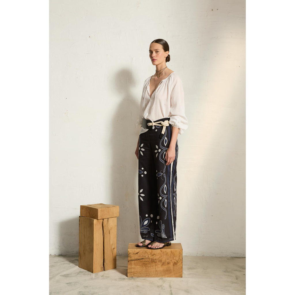 Blouse Rosie Ajouree - White