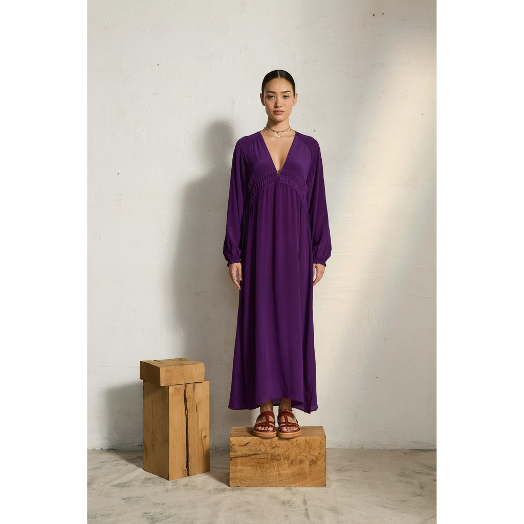 Robe Esmee Soie - Ultra Violet