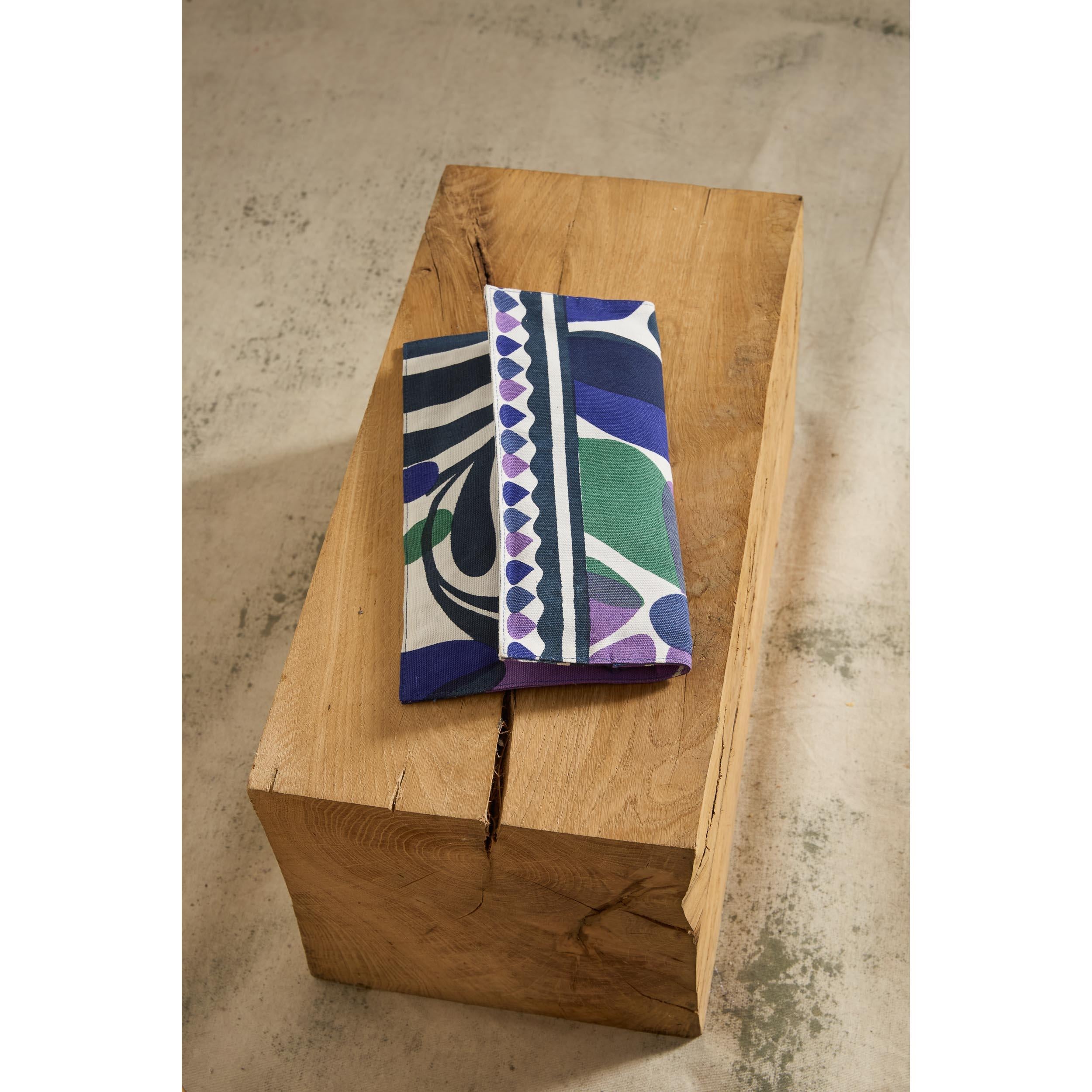 Pochette Bimba Imprime Riviera - Violet