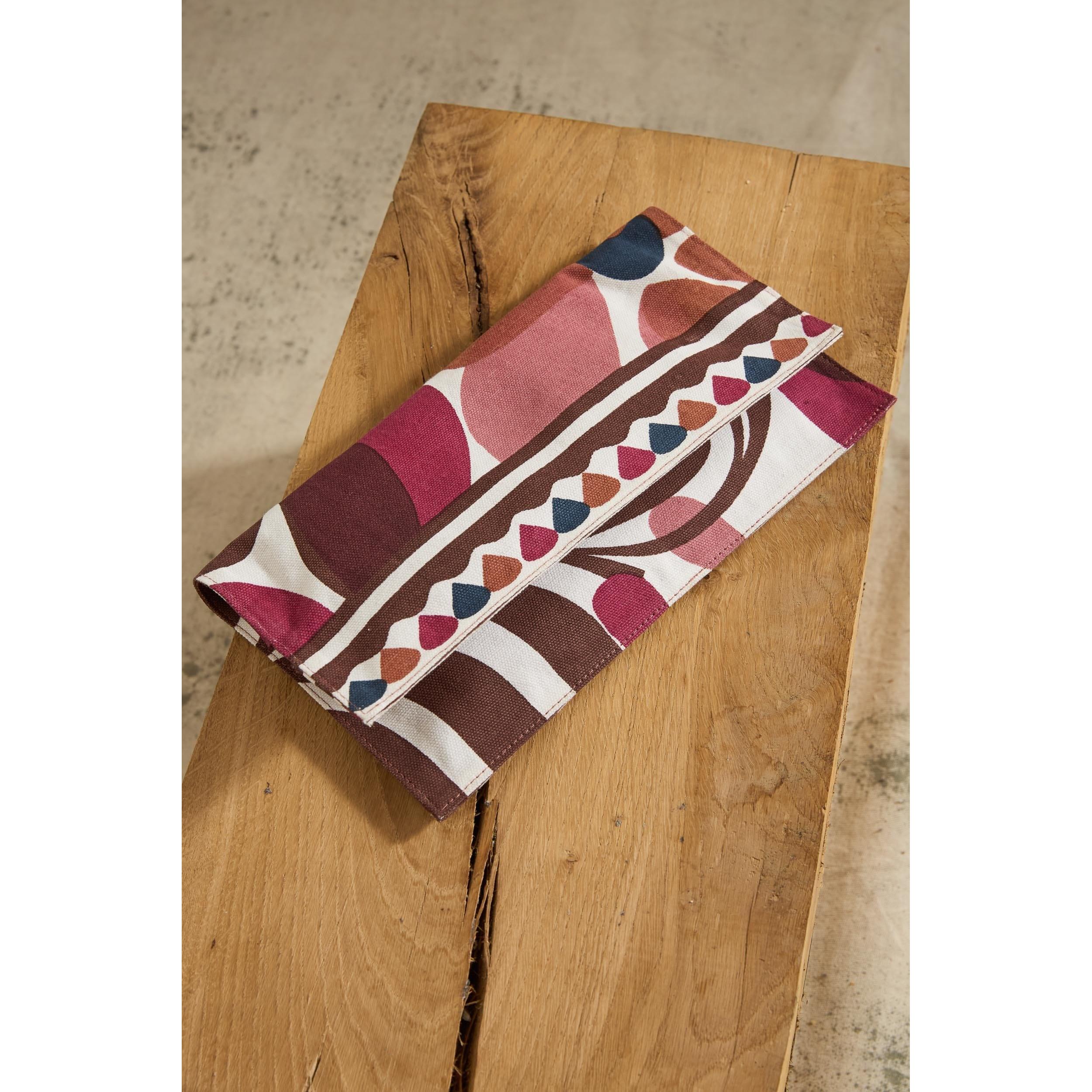 Pochette Bimba Imprime Riviera - Red