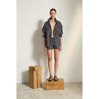 Short Milo Imprime Pelicano - Dark Blue Kaki