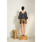 Short Milo Imprime Pelicano - Army Dark Blue