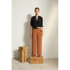 Blouse Claude Soie - Black