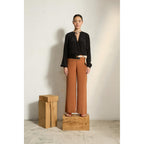 Blouse Claude Soie - Black