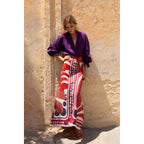 Jupe Pao Imprime Riviera - Violet