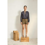 Blouse Bono Imprime Pelicano - Army Dark Blue