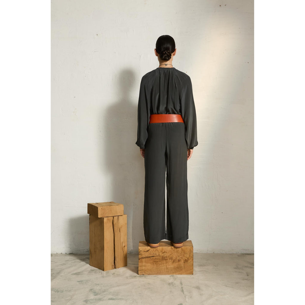 Blouse Claude Soie - Ardoise