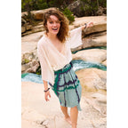 Jupe Leonie Imprime Td Check - Lagon