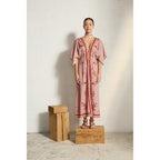 Robe Souane Imprime Arabesque - Pink