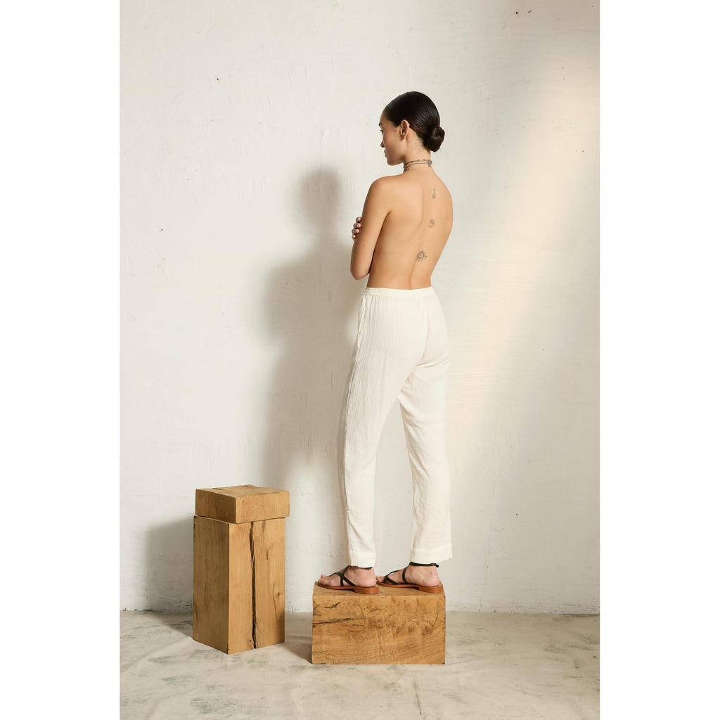 Pantalon Angie - White