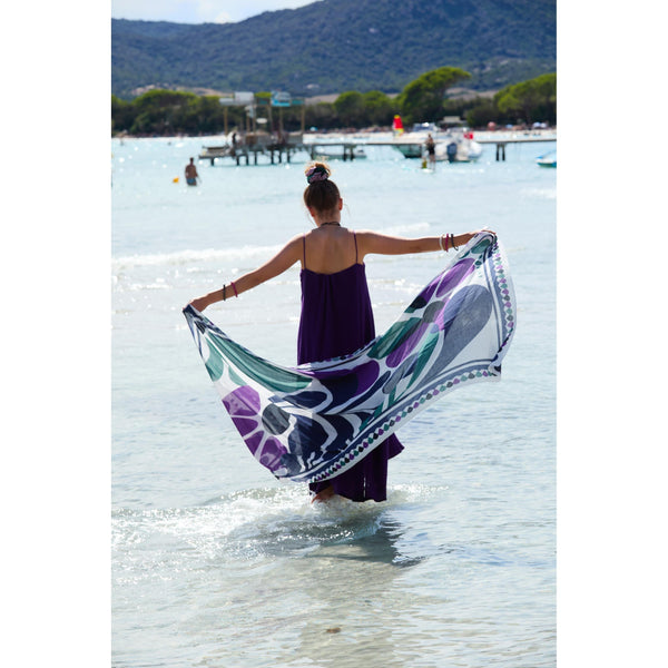 Etole Imprime Riviera - Violet