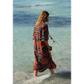 Robe Octavie Imprime Baroque - Red