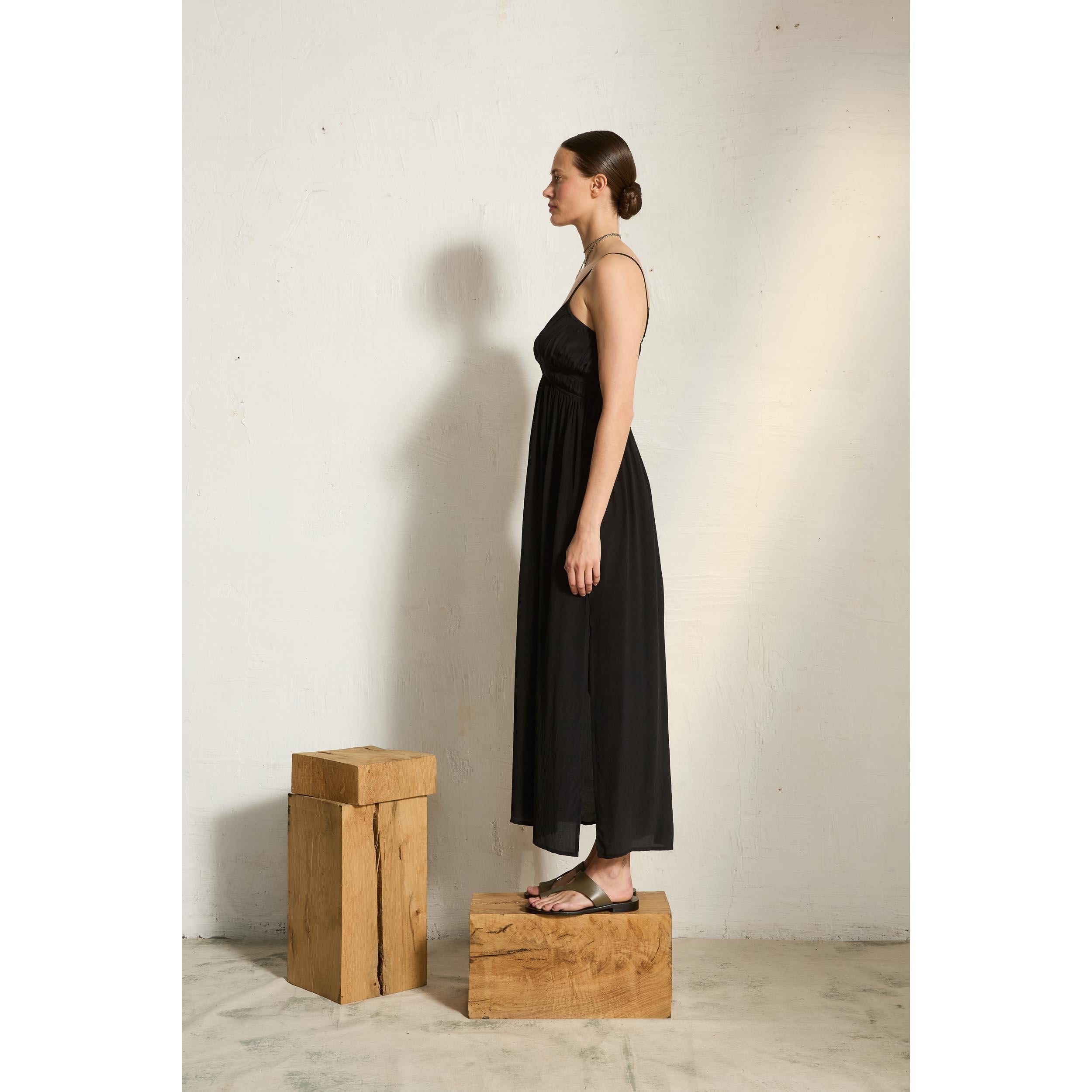Robe Balina Soie - Black